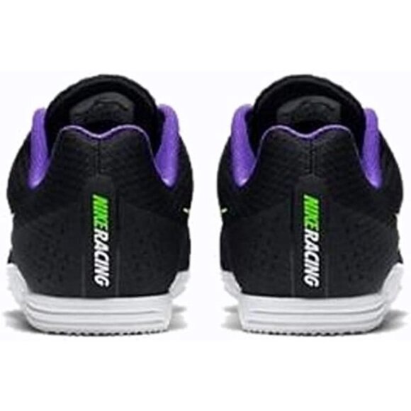 Nike Mens Zoom Rival D Track Field Spikes Black Green Purple Lightweight Size 6 - Picture 4 of 7